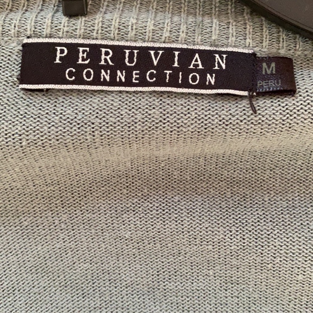 Peruvian Connection Cardigan, Size M - image 3
